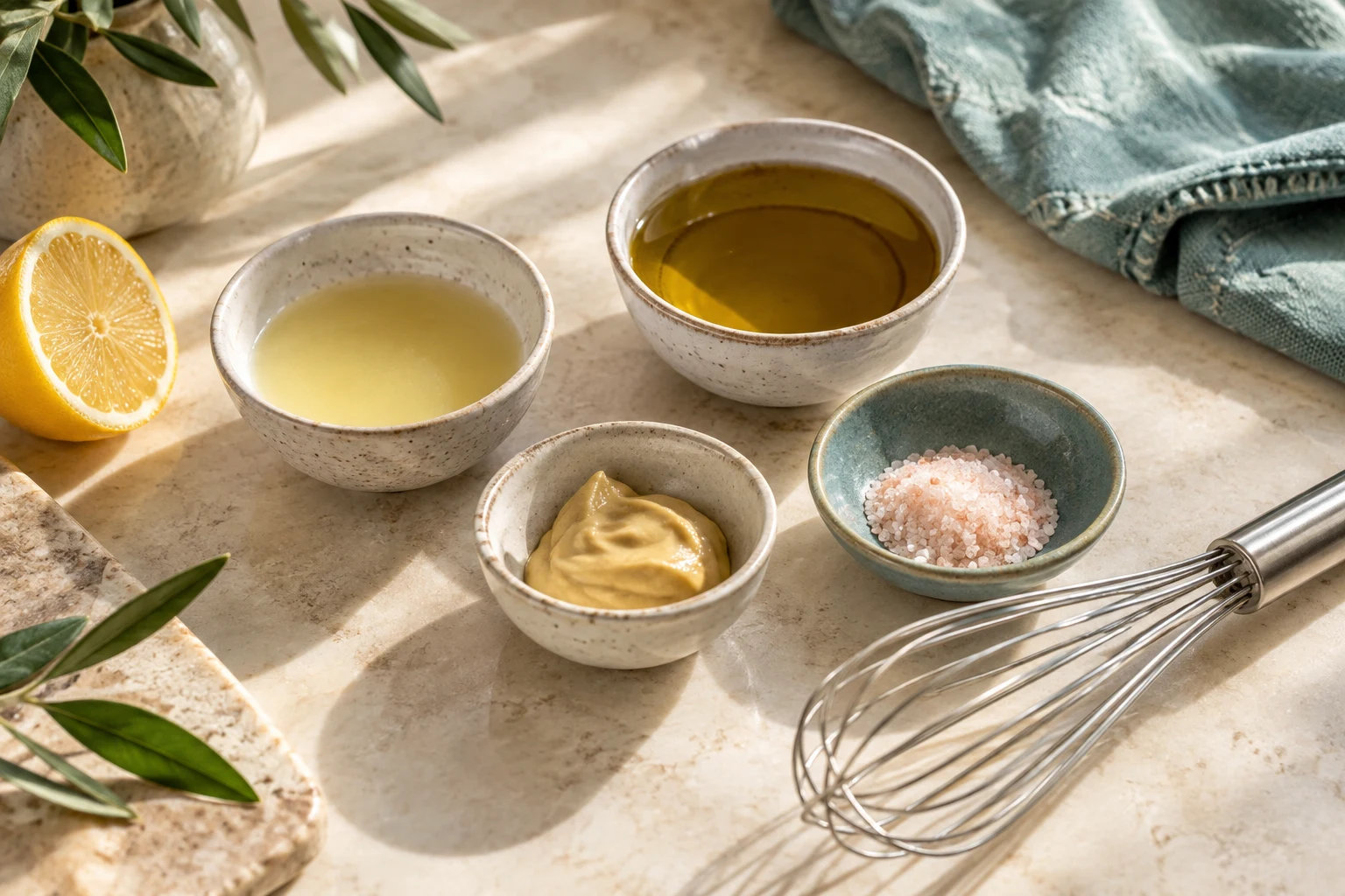 Measure the ingredients